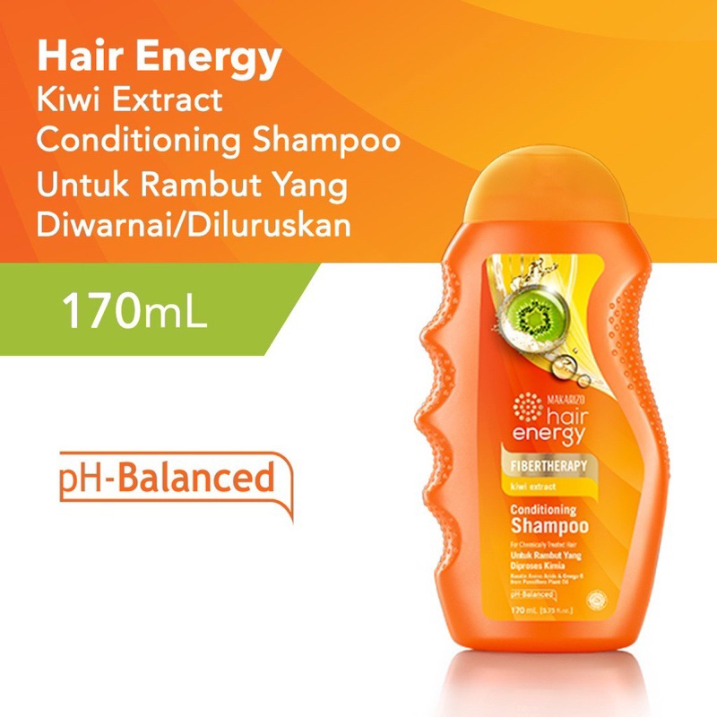 Makarizo Hair Energy Fibertheraphy Conditioning Shampoo 170ml - 300ml