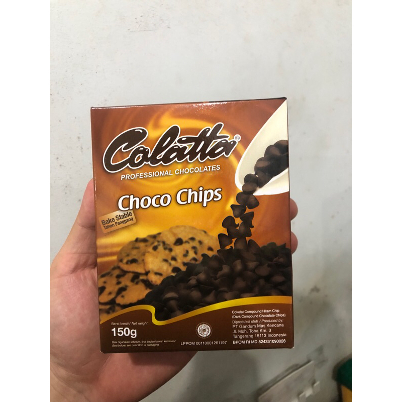 Colatta chocochip 150grm /chocochip /bella /elmer