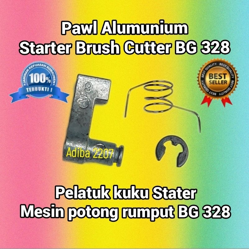 Pawl pully starter / kuku pelatuk selah engkolan stater mesin potong rumput / mesin semprot hama tu2