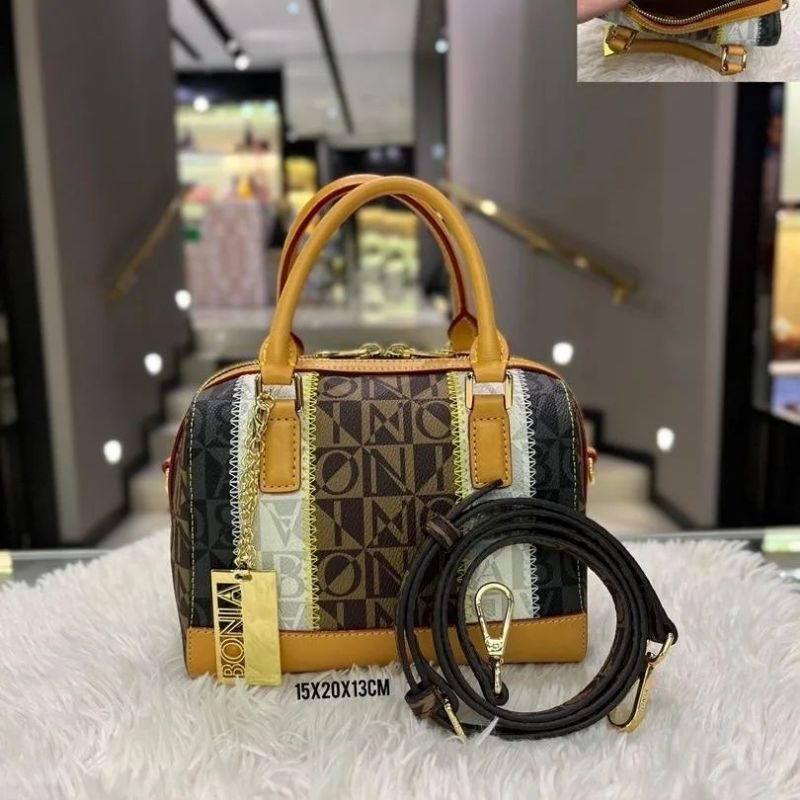 tas bonia original speedy s monogram 3warna