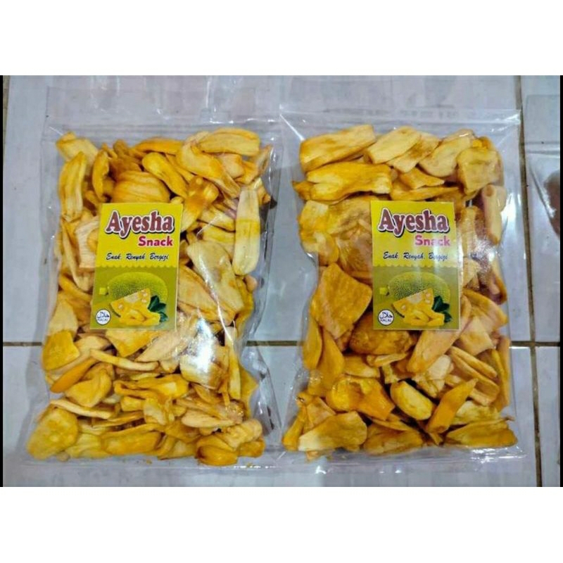 

KERIPIK NANGKA OVEN KEMASAN 500 GRAM KWALITAS SUPER