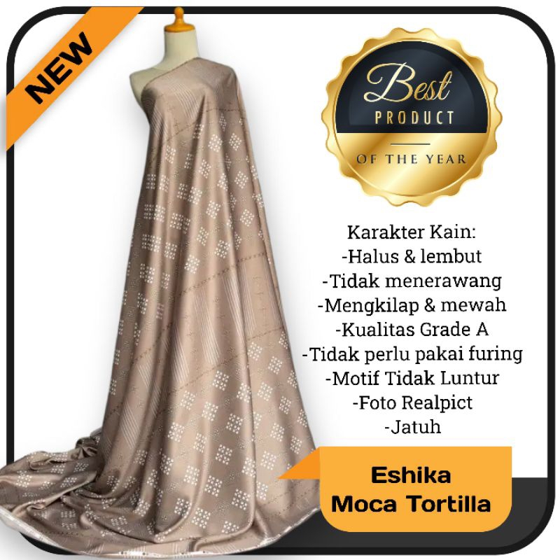 Kain Dr Silk Motif Ethika harga setengah meter