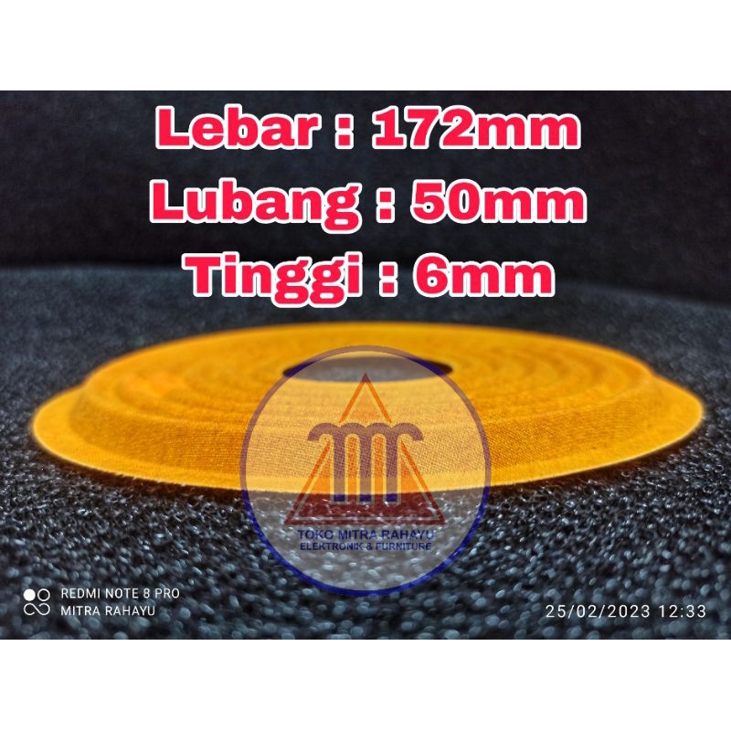 Demper Daun Bawah Speaker 12inch 15inch 18inch Canon Acr Woofer Uk. 50mm