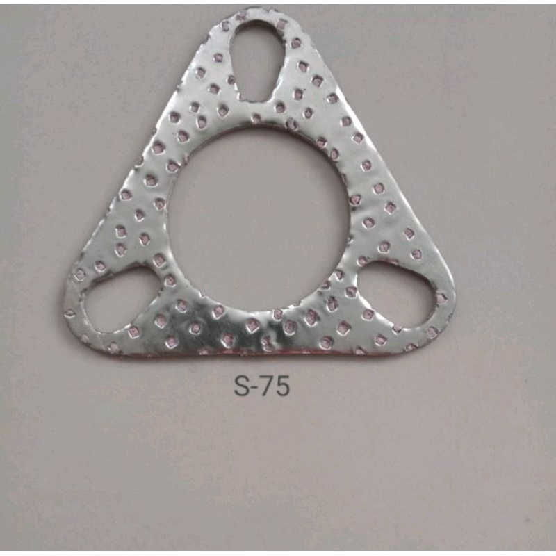 Paking Knalpot Gasket Kotak Segitiga Bintik Ryno Dyna NKR 71 S75 ESPASS S91 PS CANTER PS 100 S-89 plat