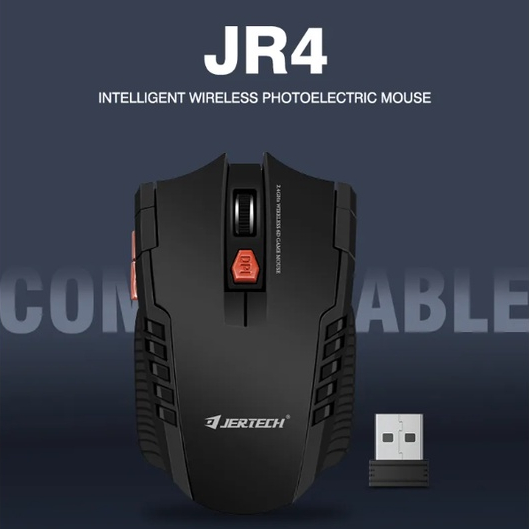 Mouse Wireless JR4 Colorful Optical Wireless 3 Button - ACS