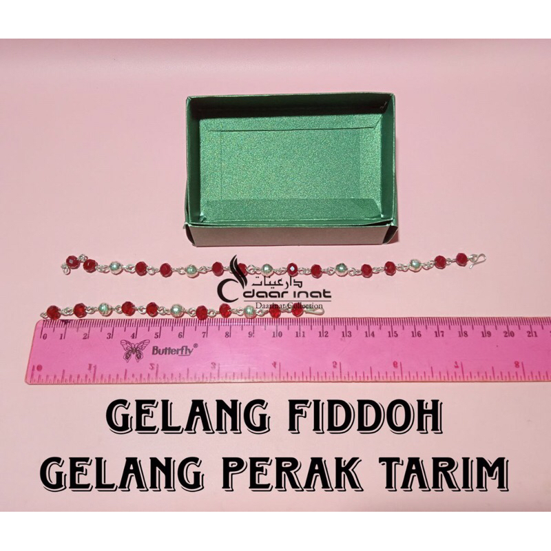 Gelang fiddoh tarim / gelang Tarim / gelang Ain / gelang perak tarim / gelang