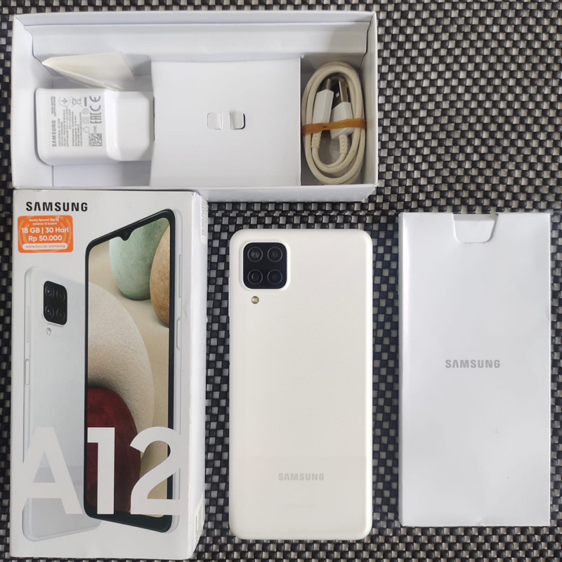 Samsung A12 6/128 Second Fullset Ori