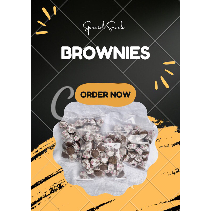 

Cemilan Snack Brownies Kering 250gr