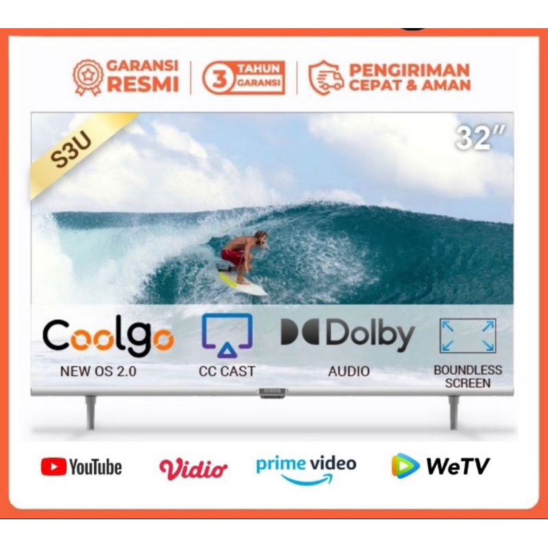 COOCAA 32 INCH TV LED SMART TV DIGITAL TV
