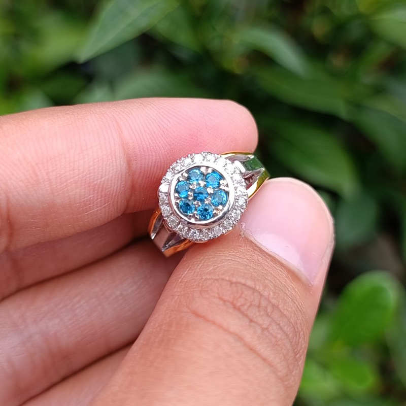 cincin perak berlian