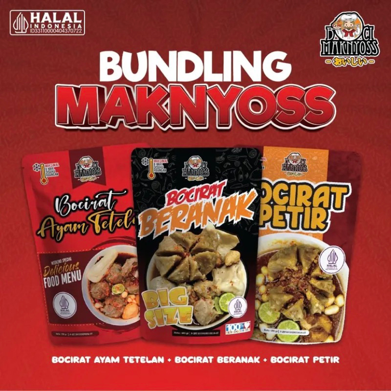 

[PO] PAKET BUNDLING BOCI MAKNYOS