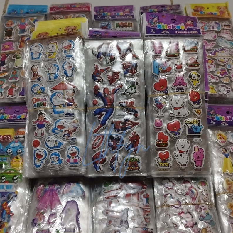 

STIKER TEMPEL KARAKTER TERMURAH // KARAKTER LENGKAP