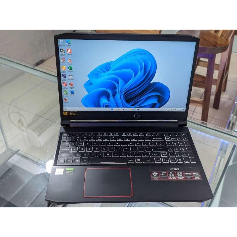 acer nitro 5 i5 10300h 16gb 512gb gtx 1650ti 4gb ddr6 mulus lus