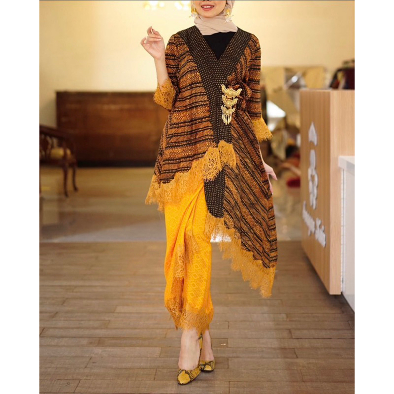kebaya osaka + kain viscose juragan kain preloved