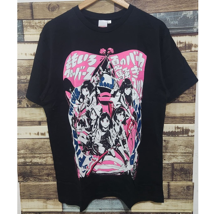 Momoiro Clover Z Tour 2017 Big Print Tshirt Girlband Japan Official ( Size L )