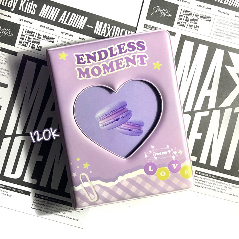 [READY] PRELOVED OFFICIAL BIBIMCAT ENDLESS MOMENT PURPLE 2P COLLECT BOOK KOLBUK
