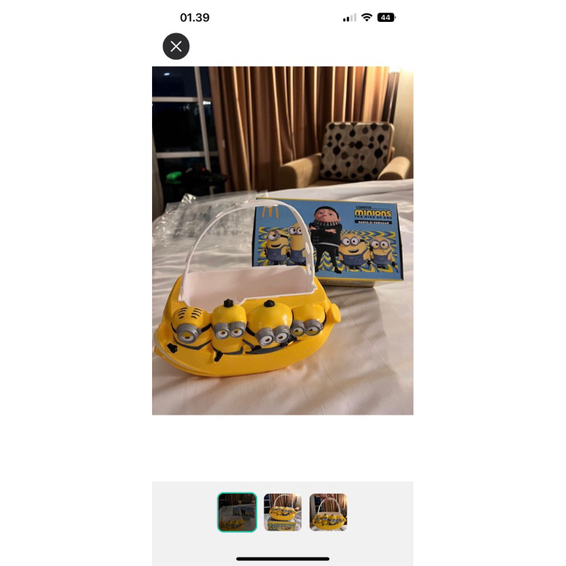 Minions Tray Mcd Limited Edition