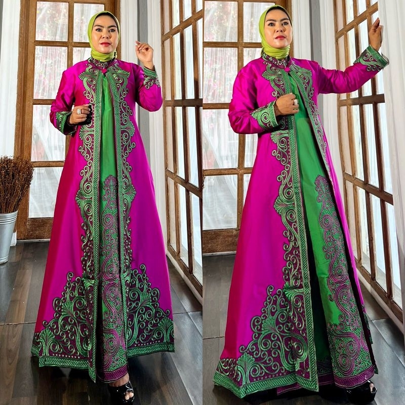 Gamis Morena (maxi+Longcardi &quot;Terpisah&quot;)Original Butik
