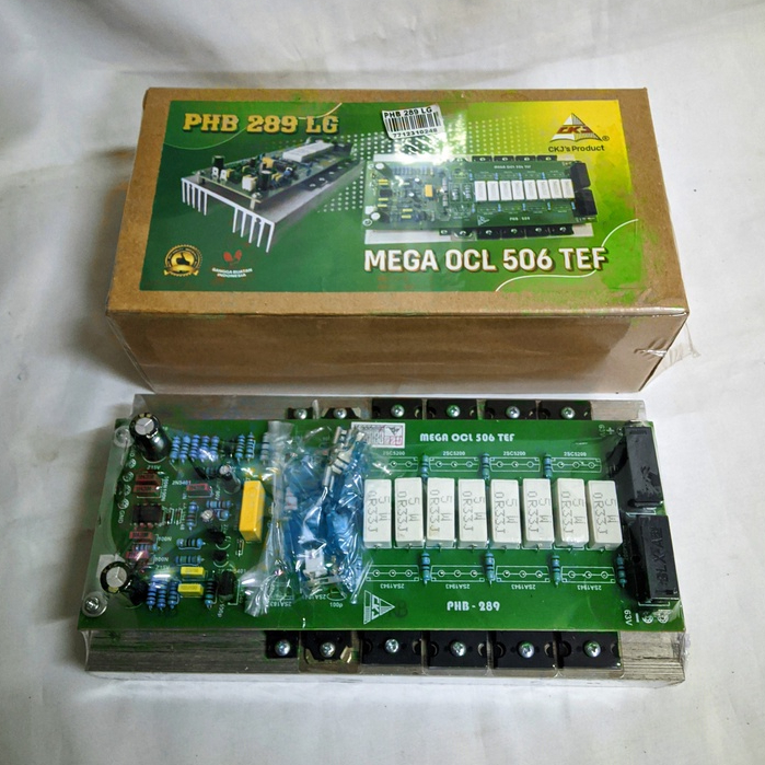 Kit Power MEGA OCL 506 TEF+TR FINAL+HEATSINK MONO CKJ