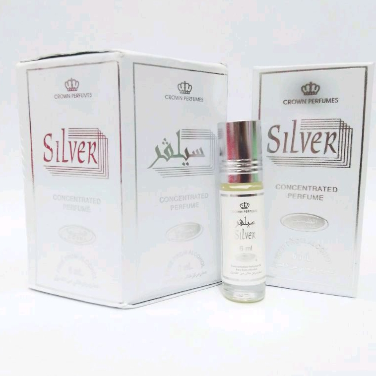 1 Bok Parfum Dobha Silver roll on 6ml non alkohol