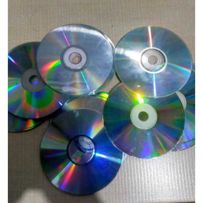 Jual CD VCD DVD bekas untuk kerajinan tangan atau prakarya anak