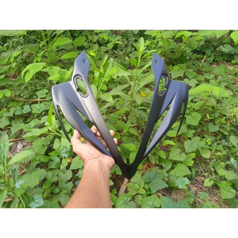 topeng CBR150R K45G facelite model original warna hitam dop 100% bahan piber glas