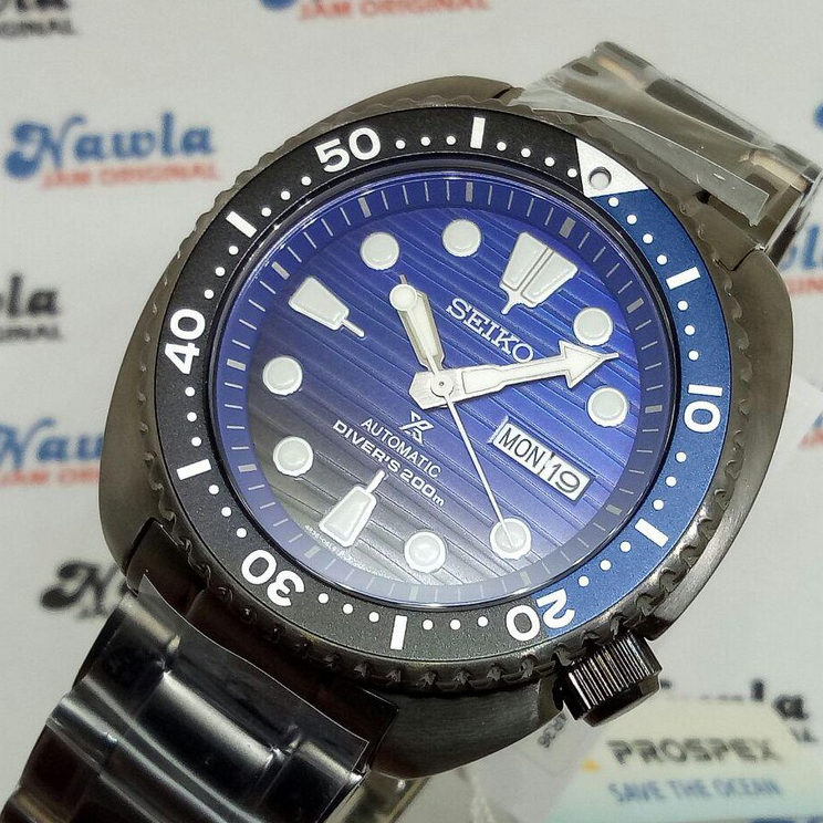 Seiko Prospex SRPD11K1 Black Turtle Ocean - Jam Tangan Pria SRPD11