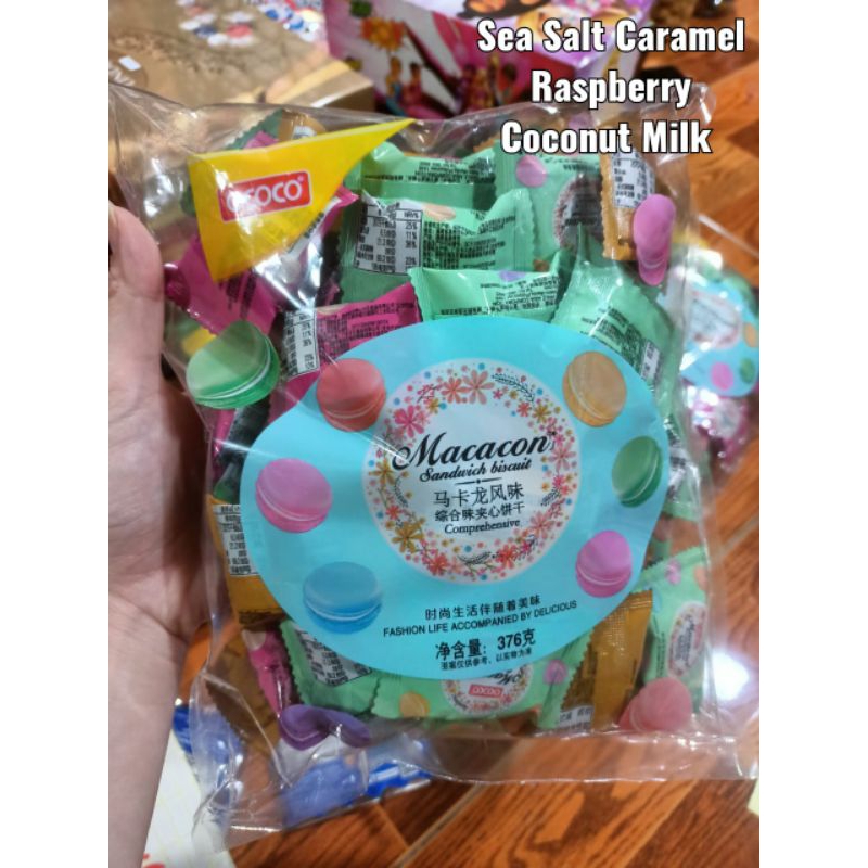 

Imp Macaron pack Kemasan Biru Rekomen