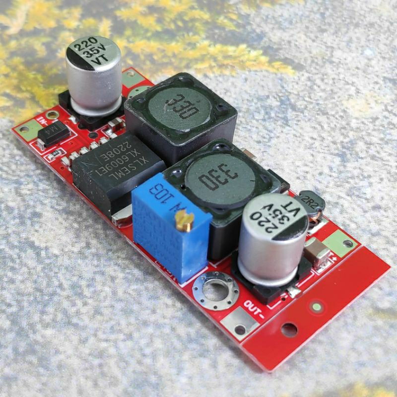 step Up Down Dc xl6009 boost buck converter Penstabil tegangan DC Penaik dan penurun tegangan 2in1