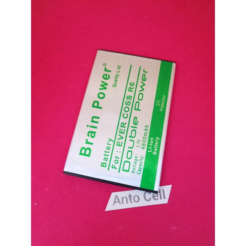 Baterai battery batre Evercoss R6 / Evercoss U55 double power
