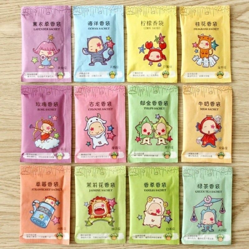 [LGS TERMURAH MEDAN] PENGHARUM RUANGAN SACHET AROMATERAPI PARFUM RUANGAN SACHET MINI