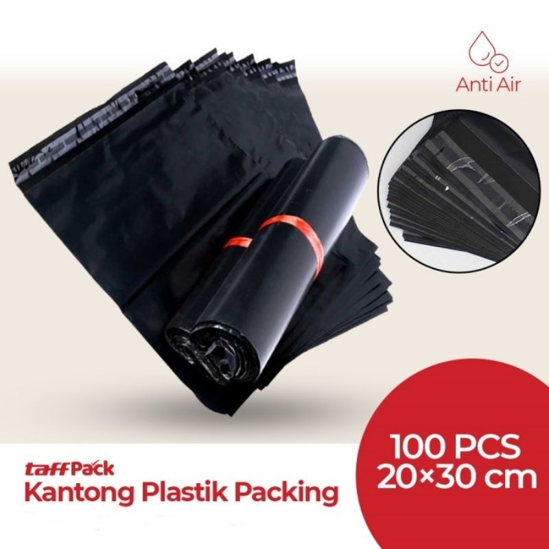 

Tas Packing Baju Olshop Tahan Air 20x30cm Amplop Plastik Polymailer Anti Sobek 100pcs