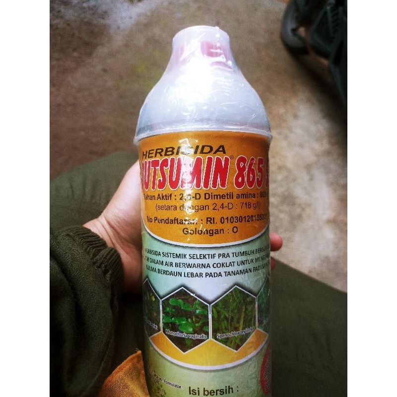 HERBISIDA JUTSUMIN 865 SL 1 LITER 2,4-DIMETIL AMINA gratis ZHAVITRON 20 wp