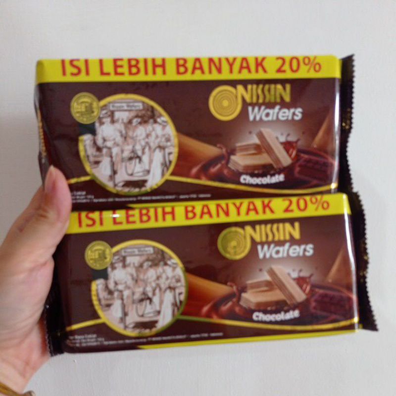 

nissin wafer coklat 145 gram