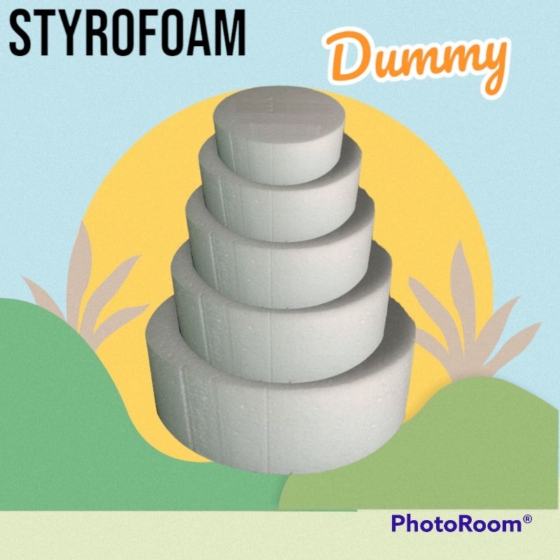 COD STYROFOAM DUMMY CAKE/BUSA CAKE/GABUS/SETEROFOM