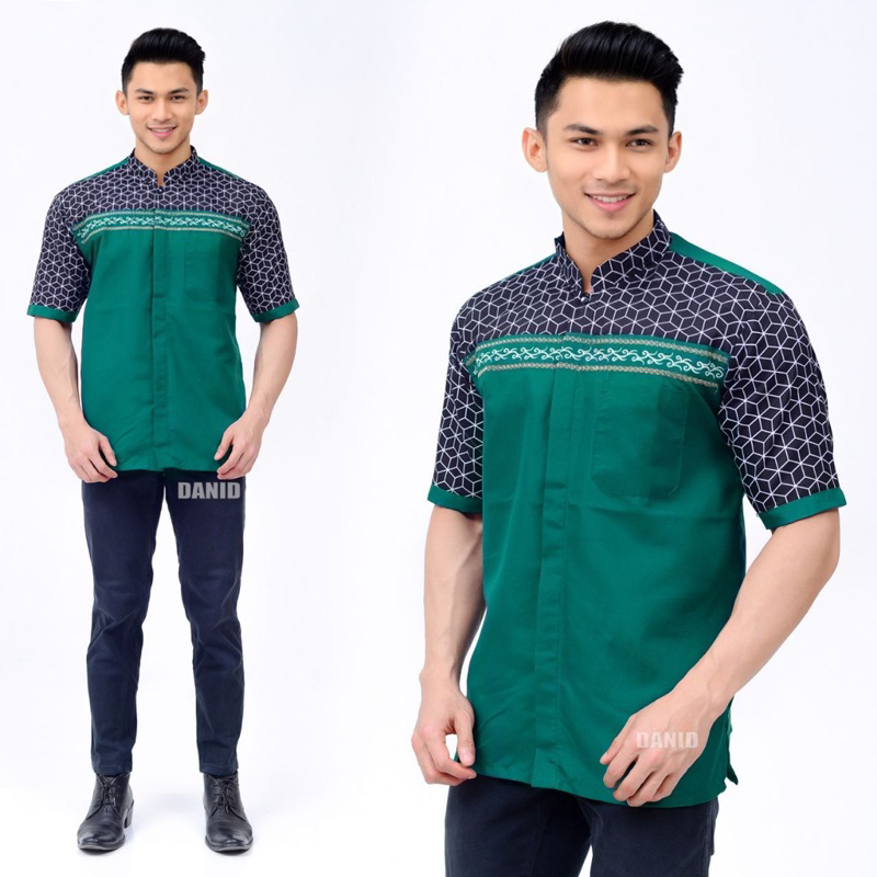 Baju Koko Pria Lengan Pendek Model Terbaru 2023