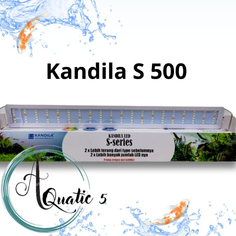 Lampu Aquarium Aquascape LED KANDILA S 500