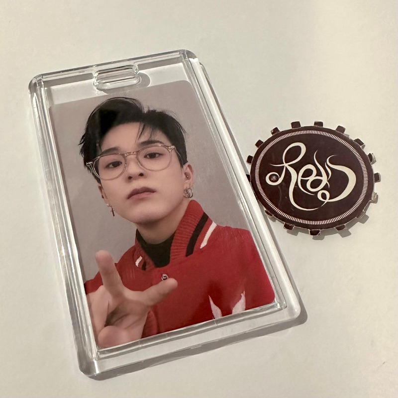 

[READY] Acrylic ID Card Holder / Acrylic Photocard Holder / ID Card Case Tipe Slide