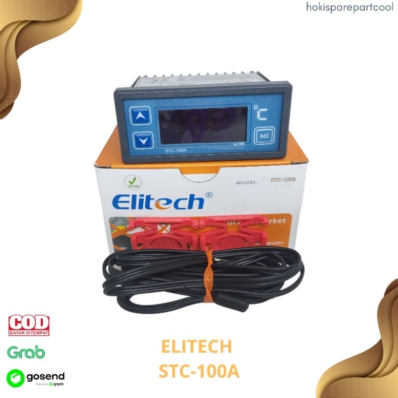 THERMOSTAT ELITECH STC-100A TEMPERATURE CONTROL DIGITAL STC-100A