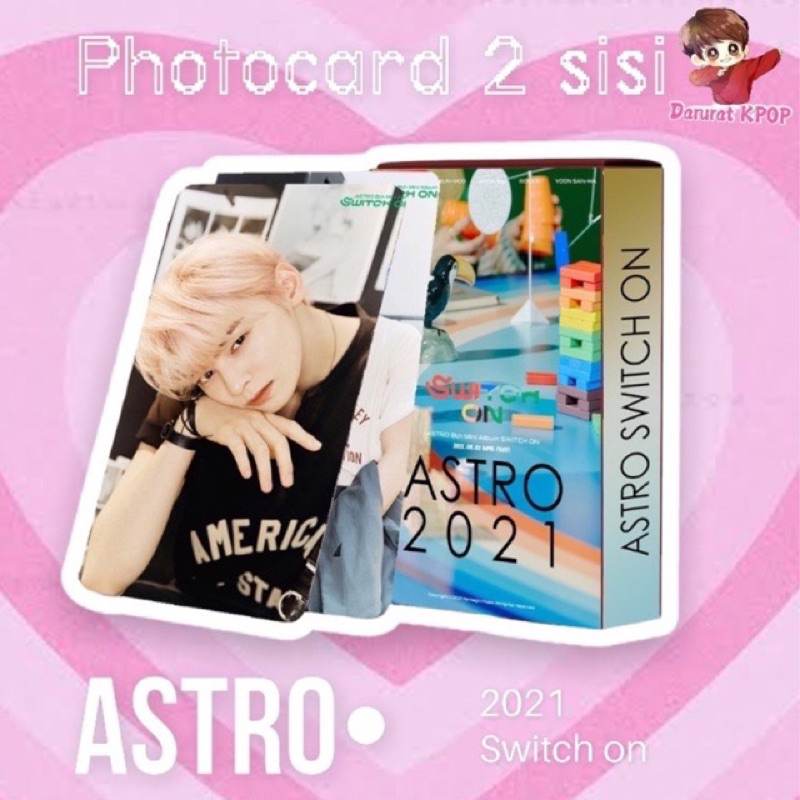 darurat.kpop - photocard ASTRO switch on 1 set kpop group