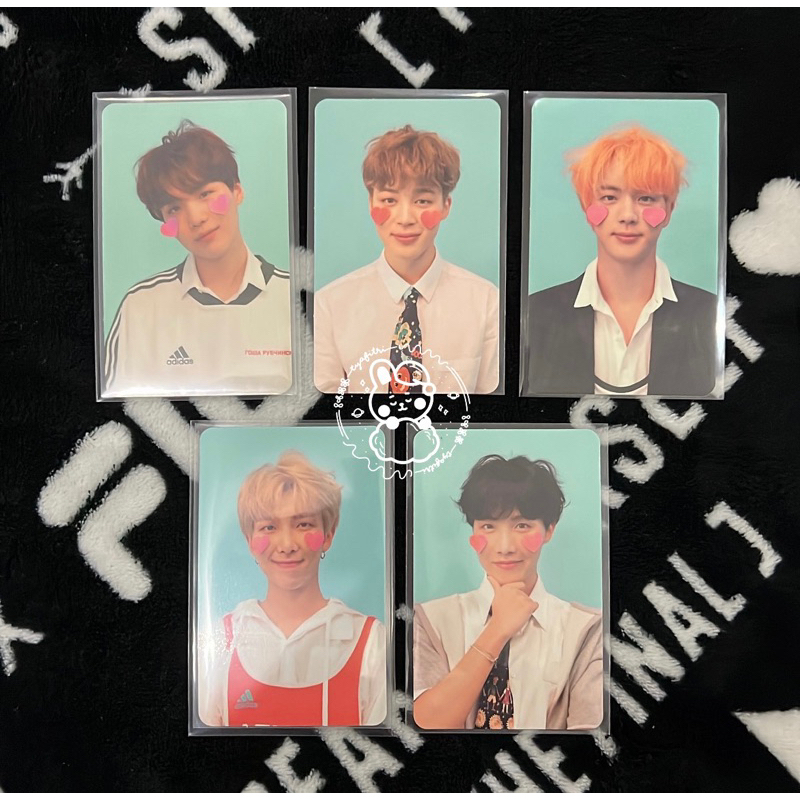 BTS SUGA JIN JIMIN RM JHOPE ANSWER F PHOTOCARD