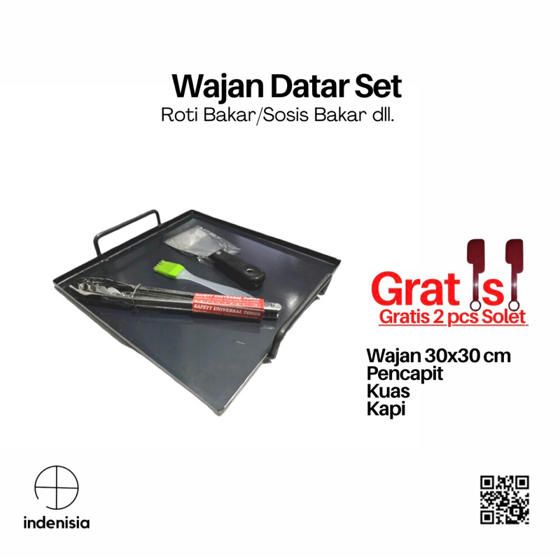 NEW WAJAN DATAR KEBAB DAN BURGER EDISI PENGUSAHA PEMULA / WAJAN ROTI BAKAR / WAJAN BURGER /