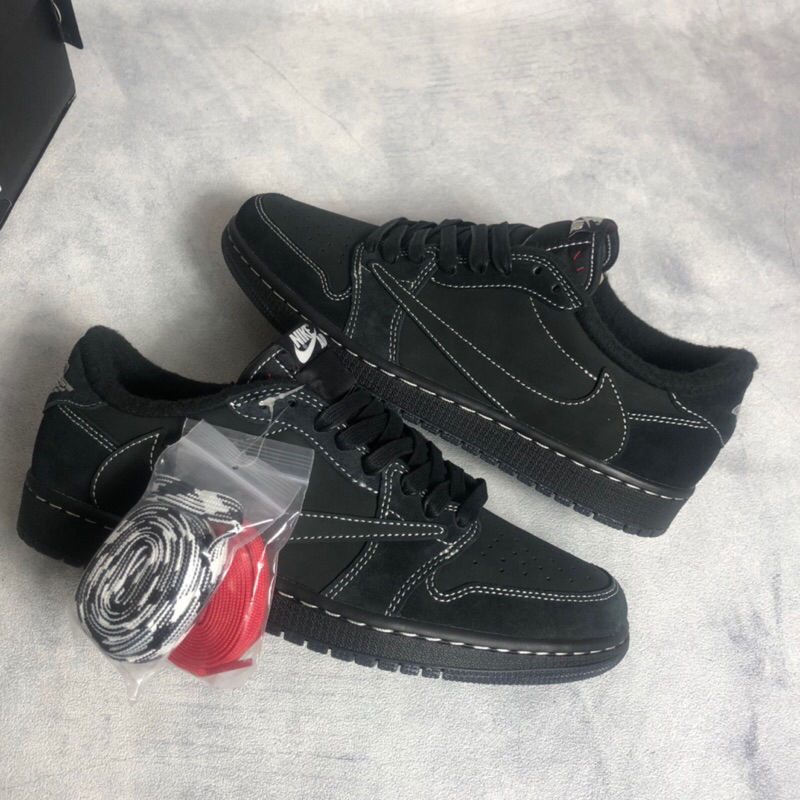 Jordan 1 Retro Low OG SP Travis Scott Black/Phantom - Ale Brown