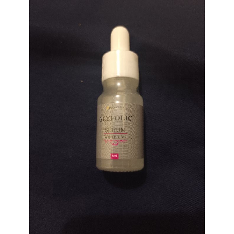 glyfolic whitening serum by proderma whoto original bpom halal mui 10 ml