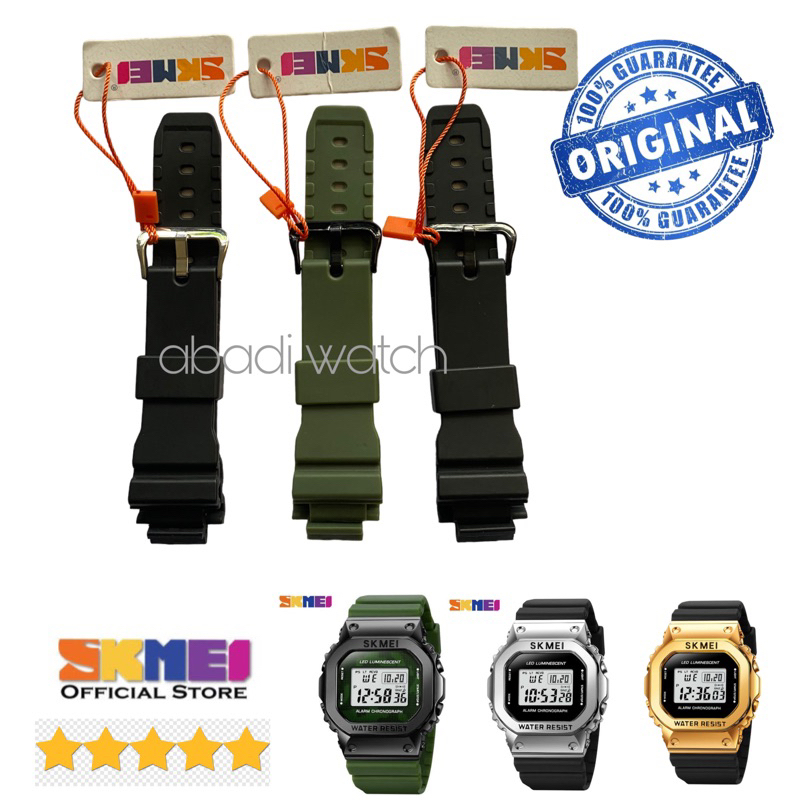 Strap jam tangan skmei 1851 original skmei 1851 skmei original Best seller Pas bisa langsung di pakai