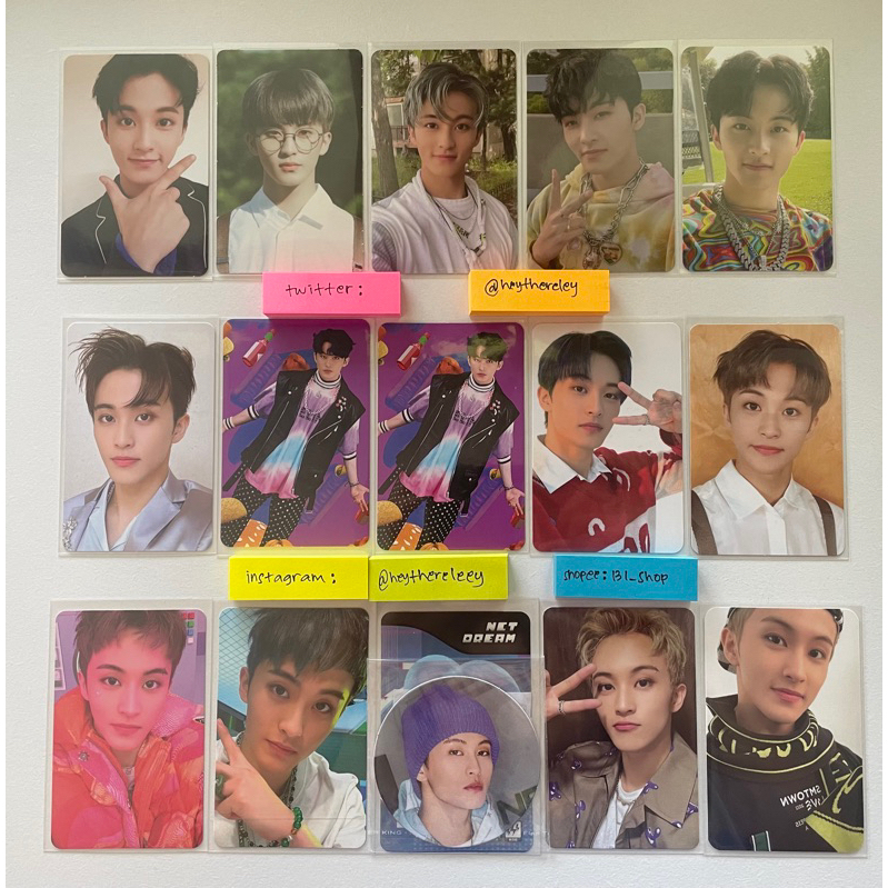 PC MARK LEE NCT DREAM PHOTOCARD ALBUM