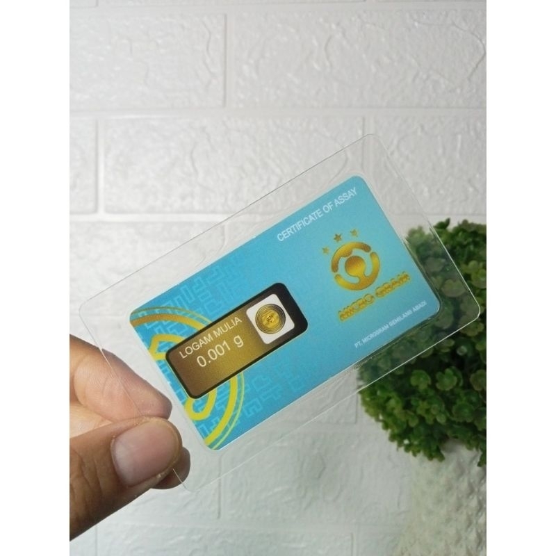 Logam Mulia 0.001 Gram