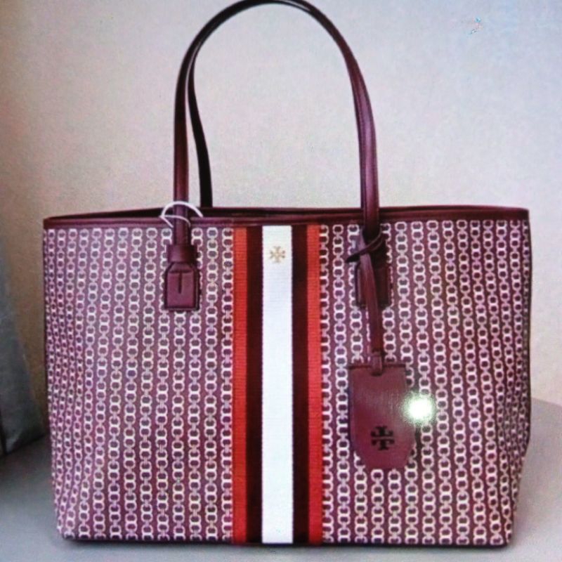 Tory Burch reversible bag red