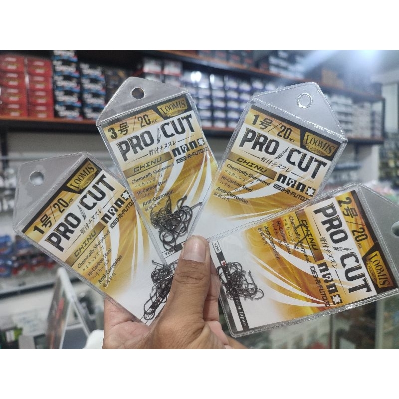 Kail Pancing Loomis Pro Cut Chinu 1053R Futoji warna Gold