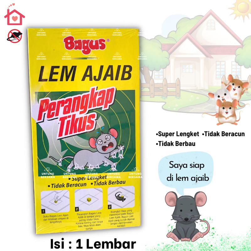 ❤️UB❤️ BAGUS LEM AJAIB UNTUK PERANGKAP TIKUS